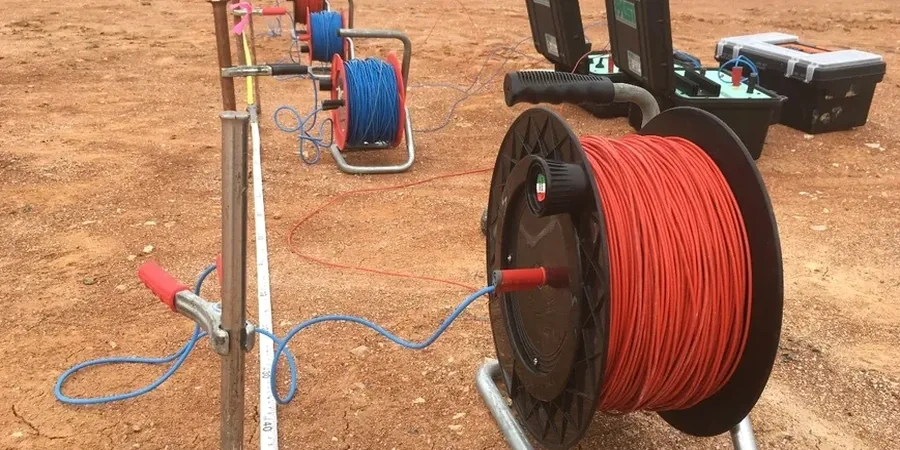 Resistividad eléctrica y sondeos verticales (SEV) en Oviedo